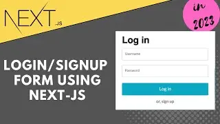 Login and Signup form tutorial in Next.js | Nodes js, express and MongoDB | Next.js 13 tutorial 2023