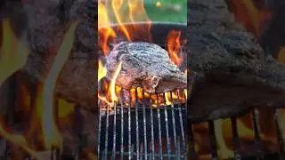 Little BBQ ASMR #steak #asmr #shorts