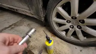 Easy Removal of Lexus or Toyota wheel lock. Improved version. Toyota Lexus McGard nuts.