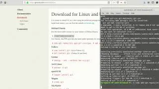 How to download and install Git from start to end  in | Linux Mint | Ubuntu | Debian