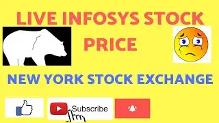 Live Infosys ADR price in NYSE