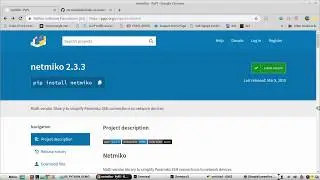 Python learning for Network Engineers | Part 17 |Netmiko introduction for Cisco SSH configuration