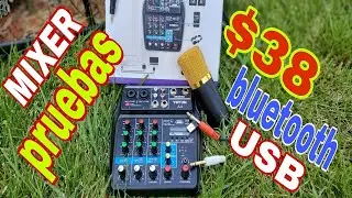 MIXER CON SUPER FUNCIONES POR $38 / PRUEBAS Y COMENTARIOSI