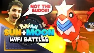 【Pokemon Sun & Moon Live Wifi Battle】 SUDOWOODO the GOD!!!