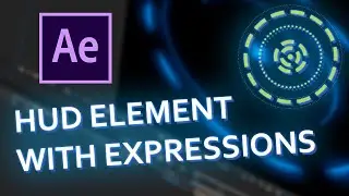 Animate Hud Element in After Effects using EXPRESSIONS