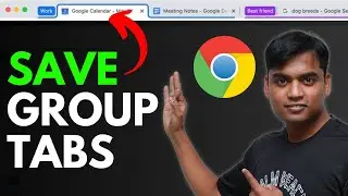 Ultimate Guide: How To Use Chrome Group Tab / Color Wise Organize Tabs  / Hello Helper