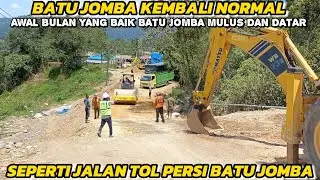 TERBARU || Terbukti Kerja Keras PUPR, Batu Jomba Seperti Jalan TOL #batujomba #batujombahariini