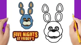 How To Draw Five Nights at Freddy's - Bonnie | FNAF Drawing