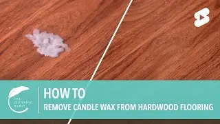 How to Remove Candle Wax from Hardwood Flooring #shorts