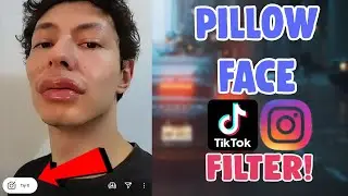 How To Get Pillow Face Filter on Instagram/Tiktok | Botox filter instagram | Plastic Surgery filter