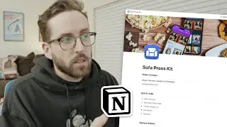 Making a Notion Press Kit for my iOS App