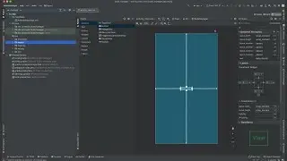 Android Studio Interface - Project and Main Window Structure