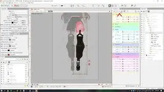 Live2d Leg Step Tutorial under 1 min (turn on captions)