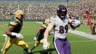 Green Bay Packers vs Baltimore Ravens - NFL Preseason 8/24 Full Game Highlights (Madden 25 Sim)