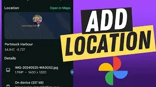 How to Manually add Location to Photos on Android