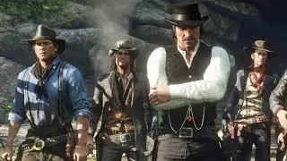 Red Dead Redemption 2 Разрушители мифов : Что будет если привести законников в лагерь?