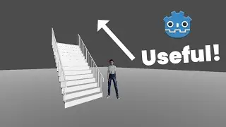 Easy stair climb in Godot 4.3✅