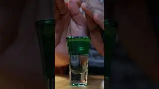 Горящий шот 