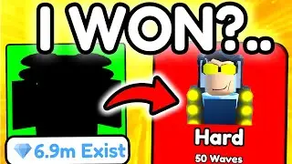 COMMON UNIT SOLO HARD MODE! (Toilet Tower Defense)