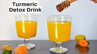 How to make Turmeric Detox Drink -@palatesdesire