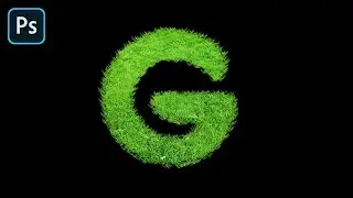 How to Create Grass Text Effect in Photoshop | Bangla Tutorial