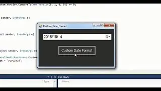 DateTimePicker Control Tutorial How To Create Custom Date Form Runtime in Csharp