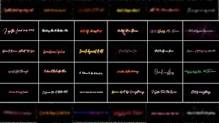 40 Text Animation presets | Alight Motion Text Presets | Alight Motion Text Effect Preset | Trending