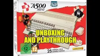 Amiga 500 Mini - Unboxing and Playthrough