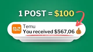 TEMU Affiliate Program • $20,000/Mo with Temu Affiliate Marketing • Make Money Online