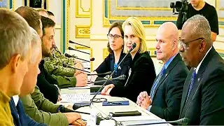 Lloyd Austin III Brings HOPE to Ukraine's Ministry of Defense!