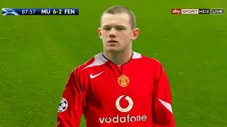 18-Year-Old Wayne Rooney Was INSANE