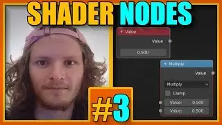 Blender Shader Nodes For Beginners - Values and Math (Tutorial)