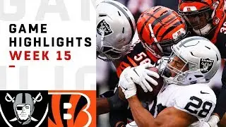 Raiders vs. Bengals Week 15 Highlights | NFL 2018