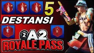 A2 ROYALE PASS | 5 TANE DESTANSI | A2 RP ÖDÜLLERİ | PUBG MOBILE