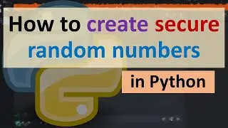 How to create secure random numbers