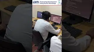 Android App Development using Flutter Technology. #androidappdevelopment #flutter #IIBMPatna