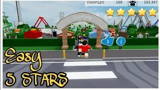 How To Get A 5 Star Rating In Theme Park Tycoon 2!