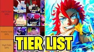 ANIME DEFENDERS *BEST TO WORST* UNITS DPS TIER LIST! ROBLOX