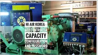 HI AIR Korea - ACS 2 controller Capacity configuration and password