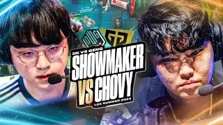 CHOVY VS SHOWMAKER - UNDEFEATED GENG TAKES ON 2ND PLACE DK - LCK SUMMER 2024