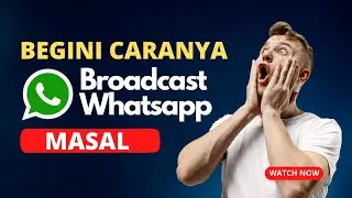 Cara mudah broadcast di whatsapp