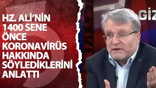 Orhan Güzeloğlu, Hz. Ali'nin 1400 sene önce hadislerinde koronavirüs hakkında söylediklerini anlattı