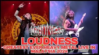 LOUDNESS || GREATEST EVER HEAVY METAL LIVE IN MALAYSIA ZEPP KL