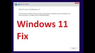 VMware Workstation This PC Cant Run Windows 11 FIX workaround