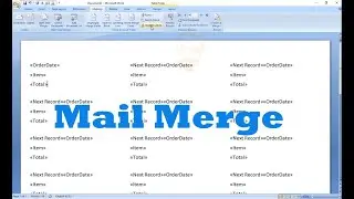MS Word tutorial series advance tutorial mail merge document unprotected 7