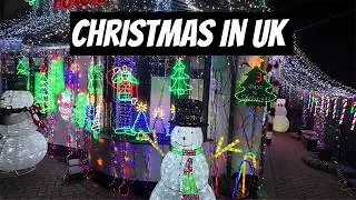 Christmas Lights Display In Benfleet, Essex, England 🎄🎅