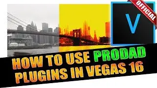 How to use ProDAD Plugins 👨‍🏫 VEGAS Pro 16 Tutorial #54 📽️