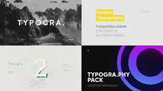 Typography Pack for Premiere Pro