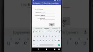 android pass custom object via intent example