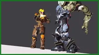 Yang vs. Mercury + Emerald Animation (RvB Style)